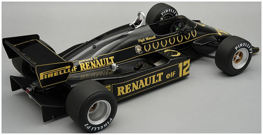 Available to Order – Lotus 94T 1983 British GP #12 Nigel Mansell w/Showcase 1:18 (TEC 18347C)