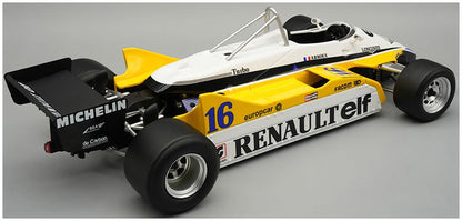 Available to Order – Renault RE30B 1982 Winner Italy GP #16 Rene Arnoux w/Showcase 1:18 (TEC 18367B)
