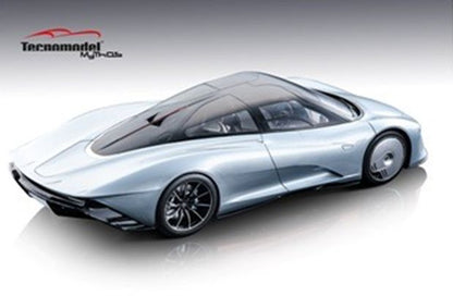 Available to Order – McLaren Speedtail Geneva Autoshow 2019 (Showcase + Carbon Fibre Bottom Plate) 1:18 (TEC 18EX08A)