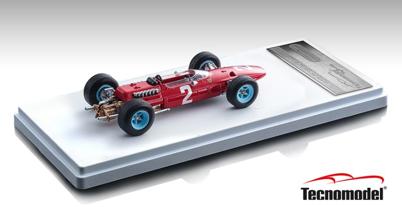 Available To Order – Ferrari 512 F1 1965 GP Zandvoort John Surtees 1:43 Tecnomodels Mythos Model (TEC 4311C)