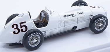 Available to Order – Gerrari 375 F1 Indy 1952 Indianapolis 500 GP Kennedy Tank #35 Johnny Mauro 1:43 Tecnomodels Mythos Model (TEC 4325D)