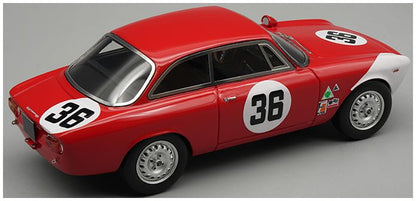 Alfa Romeo Giulia 1600 Sprint GTA 1966 Sebring #36 J.Rindt 1:43 Tecnomodels Mythos Model (view 2)