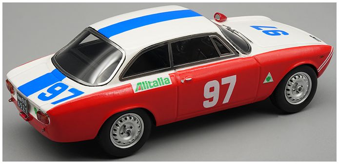 Alfa Romeo Giulia 1600 Sprint GTA 1971 Targa Florio #97 Rizzo/Alongi 1:43 Tecnomodels Mythos Model (view 2)