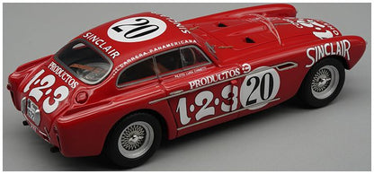 Available To Order – Ferrari 340 Mexico Carrera Panamericana 1952 #20 Luigi Chinetti/Jean Lucas 1:43 Tecnomodels Mythos Model (TEC 4343B)