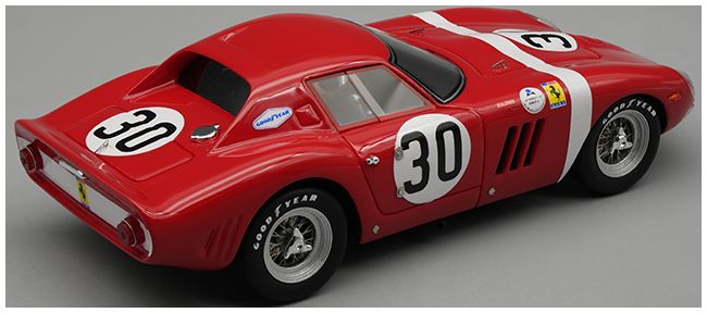 Available To Order – Ferrari 250 GTO 1964 Sebring 12hrs 1964 NART #30 7th Piper/Gammino/Rodriguez 1:43 Tecnomodels Mythos Model (TEC 4348B)