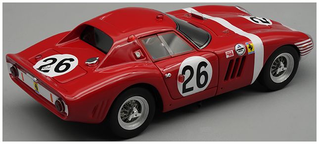 Ferrari 250 GTO 1964 Reims 12h #26 Winner Rodriguez/Vaccarella 1:43 Tecnomodels Mythos Model (view 2)