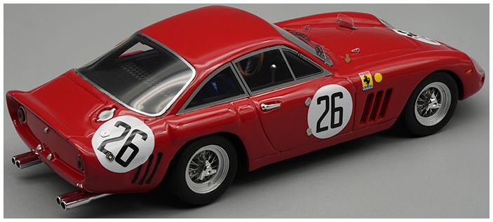 Available To Order – Ferrari GTO LMB N.A.R.T. Le Mans 24h 1963 #26 Masten Gregory/David Piper 1:43 Tecnomodels Mythos Model (TEC 4349G)