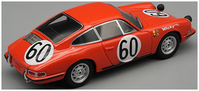 Available to Order – Porsche 911 S 1967 24 h Le Mans #60 Philippe Farjon/Andre Wicky 1:43 Tecnomodels Mythos Model (TEC 4362B)