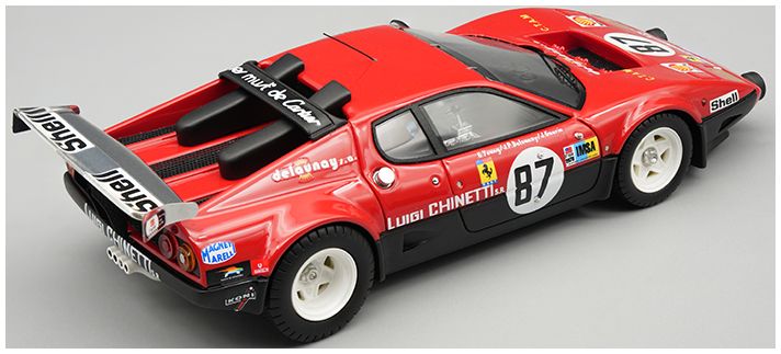 Ferrari 512BB Le Mans 24h 1978 Luigi Chinetti #87 Delaunay/Guerin/Young 1:43 Tecnomodels Mythos Model (view 2)