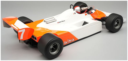 Available To Order – McLaren MP4/1B 1982 Monaco GP #7 John Watson w/Driver 1:18 Tecnomodels Mythos Model (TEC D18466D)