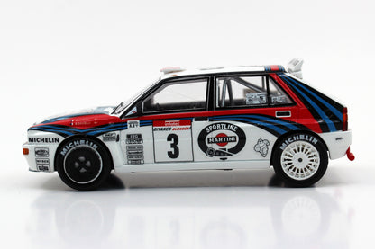Available to Order – Lancia Delta TdC Rallye Car 1992 Didier Auriol/Bernard Occelli #3 1:43 (TOP 4304B)