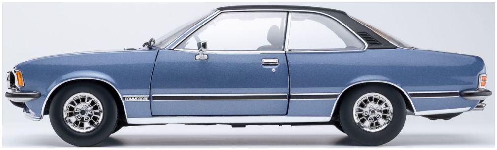 Available to Order – Opel Commodore B GS/E Coupe 1975 Sapphire Blue Metallic Limited Edition 660pcs 1:18 (TOU 18048002)