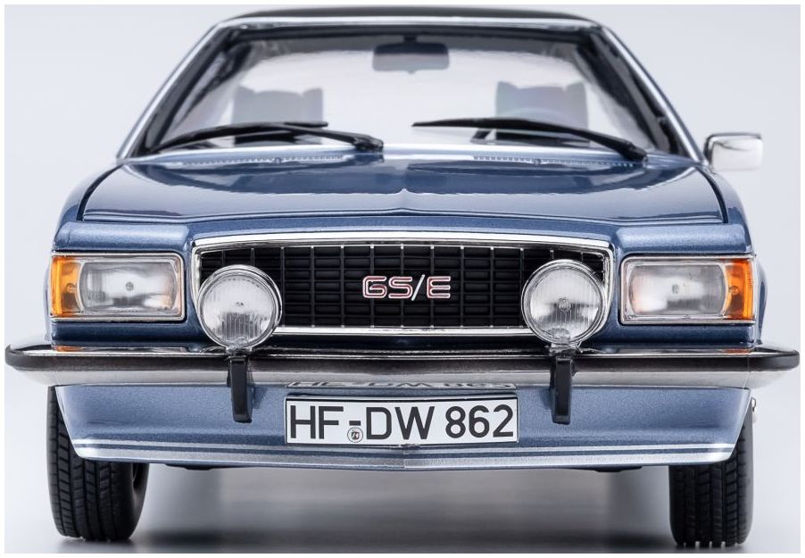 Available to Order – Opel Commodore B GS/E Coupe 1975 Sapphire Blue Metallic Limited Edition 660pcs 1:18 (TOU 18048002)