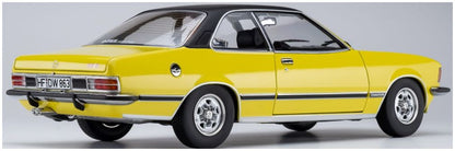 Available to Order – Opel Commodore B GS/E Coupe 1975 Brilliant Yellow 1:18 (TOU 18048003)