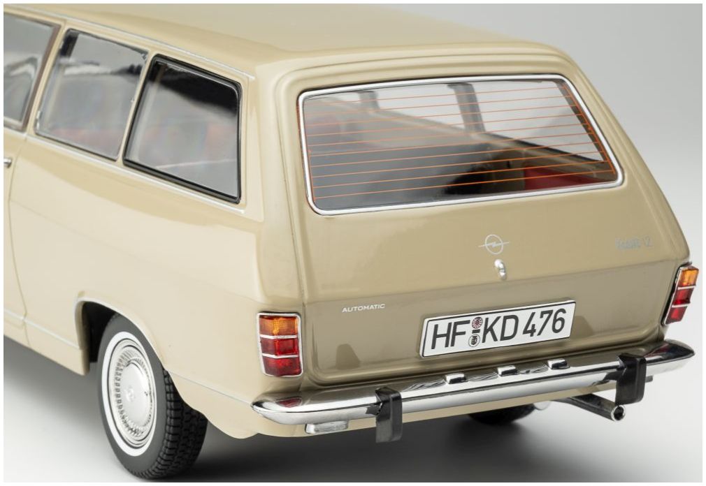 Available to Order – Opel Kadett B Caravan 1972 Sierra Beige Red Interior 1:18 (TOU 18048101)