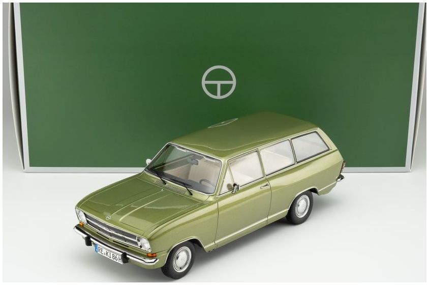 Available to Order – Opel Kadett B Caravan 1972 Sierra Beige Red Interior 1:18 (TOU 18048101)