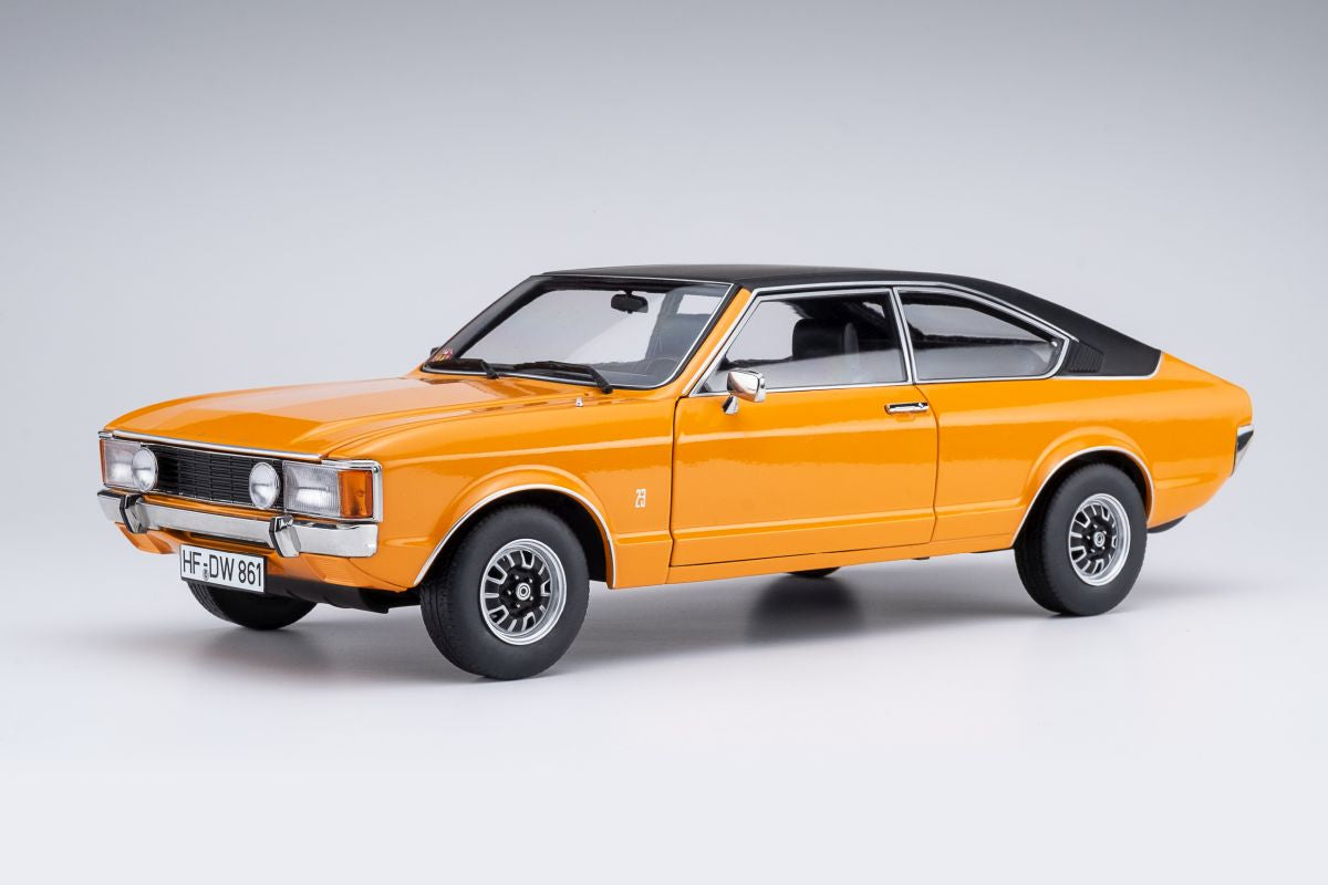 Available to Order – Ford Granada Consul Coupe GT 2.3 - Signal Orange/Black Roof Ltd ed. of 654 1:18 (TOU 18080003)