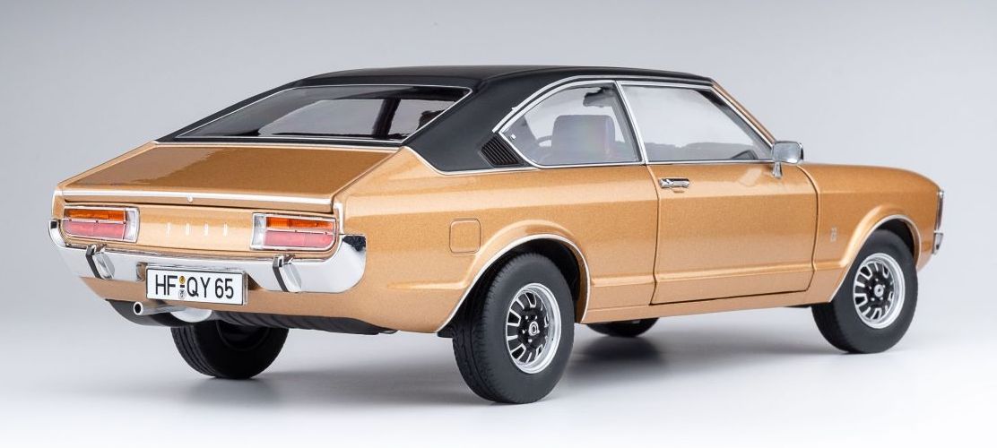 Available to Order – Ford Granada Coupe Series 2 1975 - Arizona Gold/Black Roof (18080006) Ltd ed. of 942 1:18 (TOU 1808001)