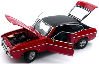 Available To Order – Ford Capri II Ghia 3.0 (1974 - 1977) Spanish Red w/Vinyl Top Black - 948pcs Lim 1:18 (TOU 18081201)