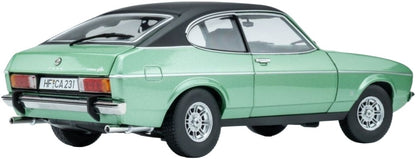 Available To Order – Ford Capri II Ghia 3.0 (1974 - 1977) Mediteran Green w/Vinyl Top Black 1:18 (TOU 18081202)