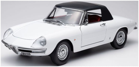 Available To Order – Alfa Romeo 1600 Duetto Spider 1966 Bianco Farina White 1:18 (TOU 18120004)