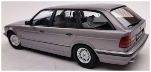 Available To Order – BMW 5 Series Touring E34 1996 Artic Silver 1:18 (TRN 1800400)