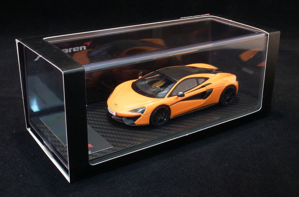 Available To Order – McLaren 570S Ventura Orange - 2015 1:43 TrueScale Miniatures Model (TSM 15OEM08)