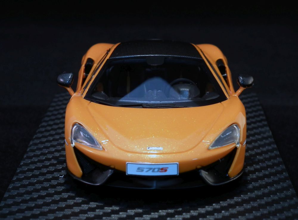 Available To Order – McLaren 570S Ventura Orange - 2015 1:43 TrueScale Miniatures Model (TSM 15OEM08)