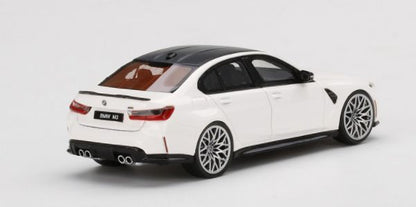 Available To Order – BMW M3 Competition (G80) Alpine White 1:43 TrueScale Miniatures Model (TSM 430558)