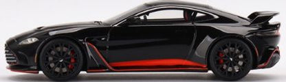 Available To Order – Aston Martin V12 Vantage Jet Black 1:43 TrueScale Miniatures Model (TSM 430698)