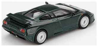 Available To Order – Bugatti EB110 GT Verde Scuro (LHD) Blister Packaging 1:64 (TSM MGT00968-BL)
