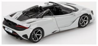 Available To Order – McLaren 750S Spider Cirrus Grey (LHD) Blister Packaging 1:64 (TSM MGT00973-BL)