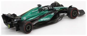 Available To Order – Aston Martin AMR24 #18 Lance Stroll 2024 Bahrain GP 1:64 (TSM MGT01001-L)
