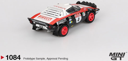 Available To Order – Lancia Stratos HF #4 1978 Rally Sanremo Winner (LHD) 1:64 (TSM MGT01084-L)