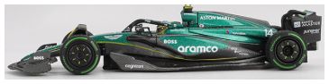 Available To Order – Aston Martin AMR24 #14 Fernando Alonso 202 F1 2024 Canadian GP 1:64 (TSM MGT01113-L)