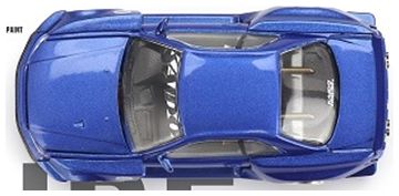 Nissan Skyline GT-R (R34) Kaido Works (V2 Aero) Shinjuku V2 1:64 Mini GT Model (view 5)