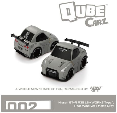 Available To Order – Qubecarz Inner Pack Complete Set of 6 Style Cars (TSM QZ001PACK6)