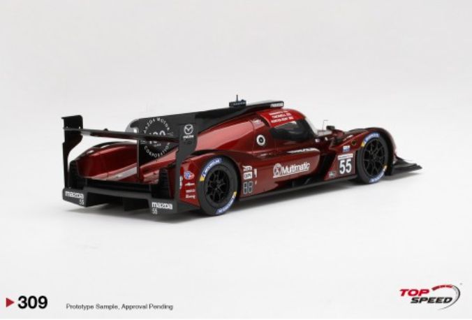 Mazda RT-24P DPI #55 2020 IMSA Sebring 12hrs Winner Mazda Motorsport 1:18 – diecast model (view 2)