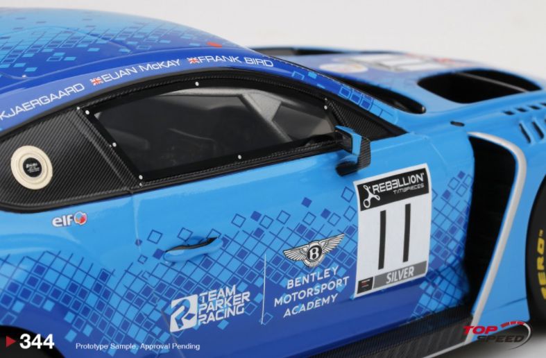 Bentley Continental GT3 #11 Team Parker 2020 Total 24hrs of Spa 1:18 – diecast model (view 5)