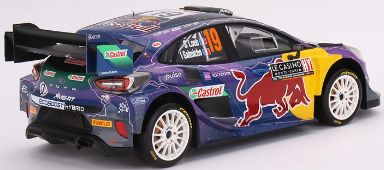 Ford Puma RALLY1 #19 M-SPORT Ford WRT 2022 Rally Monte Carlo Winner 1:18 – diecast model (view 2)