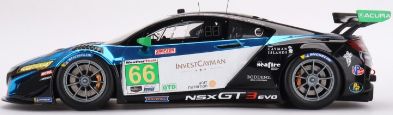 Acura NSX GT3 EVO22 #66 Gradient Racing 1:18 – diecast model (view 3)