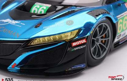 Acura NSX GT3 EVO22 #66 Gradient Racing 1:18 – diecast model (view 4)
