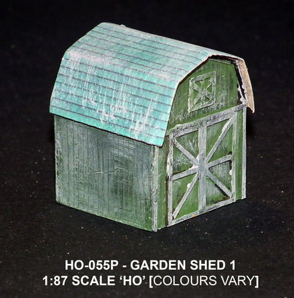 Garden Shed 1 (Painted) HO – diecast model (view 2)