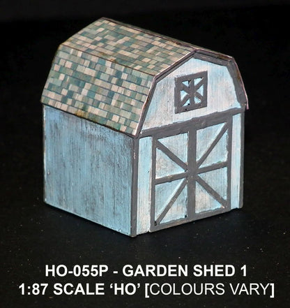 Garden Shed 1 (Painted) HO – diecast model (view 4)