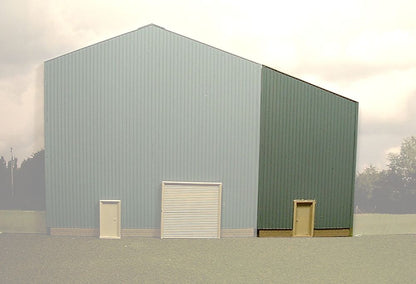 Building Front 9 HO – diecast model (view 2)