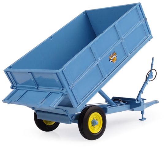 Weeks 'Hi-Side' 3.5 Ton Hydraulic Tipping Trailer 1:32 Universal Hobbies Model (view 3)
