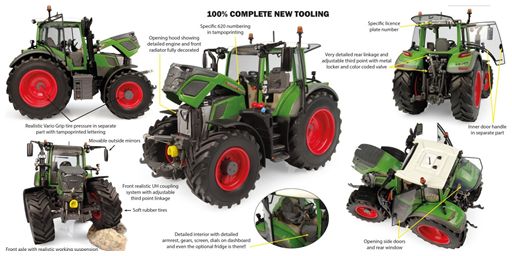 Fendt 620 Vario 1:32 Universal Hobbies Model (view 5)
