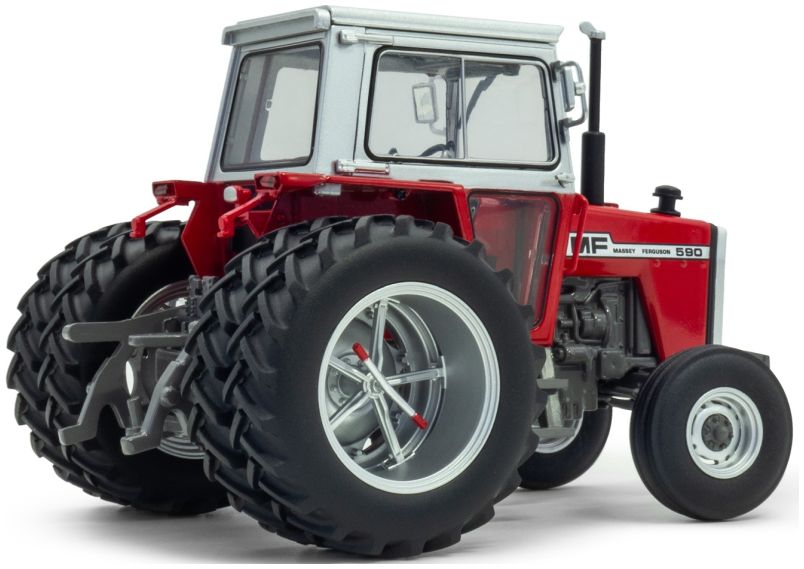 Available to Order – Massey Ferguson 590 2wd w/Molcon Duals 1:32 (UNI 6768)