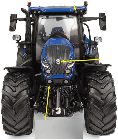 Available To Order – New Holland T7.210 Dynamic Blue 1:32 Universal Hobbies Model (UNI 6810)