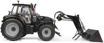 Deutz-Fahr 6150.4 TTV Warrior Gloss Black w/Stoll FZ 43-27 Front Loader 1:32 Universal Hobbies Model (view 2)